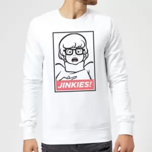 Image of Scooby Doo Jinkies! Sweatshirt - White - XXL
