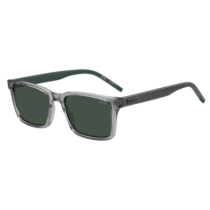 Image of Hugo HugoSun Rectangular Sn63 Grey male One Size