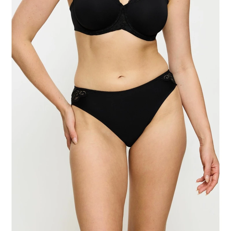 Image of Triumph Amourette Brazilian Knickers Black Polyamide 12