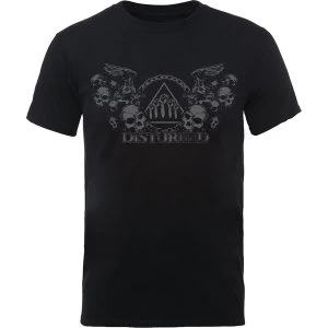Image of Disturbed - Beware The Vultures Unisex Large T-Shirt - Black