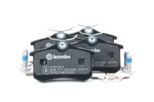 Image of BREMBO Brake pad set VW,AUDI,FORD P 85 020 1E0698451,1E0698451B,1E0698451C 1E0698451D,1E0698451E,1E0698451G,1H0615415,1H0615415A,1H0615415D,1H0698451