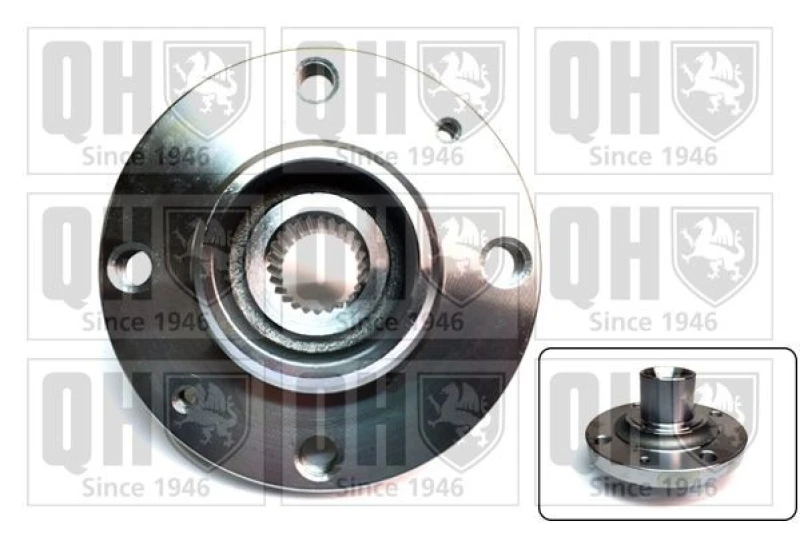 Image of QUINTON HAZELL Wheel Hub QUINTON HAZELL QWH130