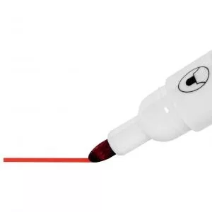 Image of Nobo Glide Whiteboard Pens Bullet Tip 10 Pack Red