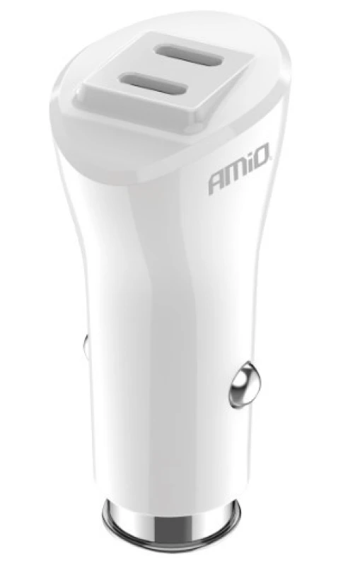 Image of AMiO 03884 Car mobile phone charger Number of inlets/outlets: 2 Car mobile phone charger (100026)