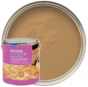Image of Wickes Decking Stain - Cedar 2.5L