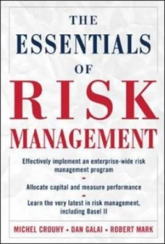 Image of The Essentials of Risk Management by Michel Crouhy Hardback