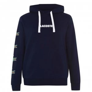 Image of Lacoste Arm Croc OTH Hoodie - Navy 166