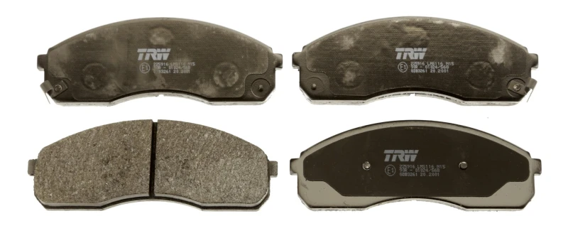 Image of TRW GDB3261 Brake pad set with acoustic wear warning Brake Pad Set,disc brake (402)
