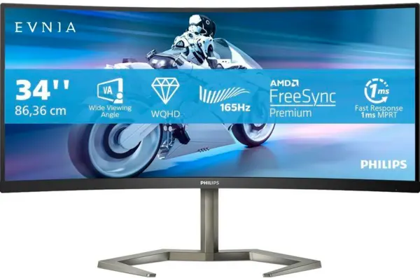 Image of Philips Momentum 34" 34M1C5500VA Widescreen Quad HD Curved Gaming Monitor