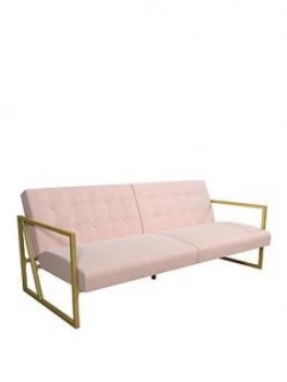 image of Cosmoliving Lexington Modern Fabric Futon Sofa