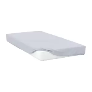 Image of Belledorm 200 Thread Count Egyptian Cotton Fitted Sheet (Kingsize) (Ocean)