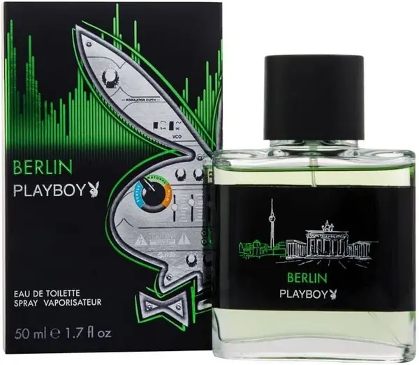 image of Playboy Berlin Eau de Toilette For Him 50ml