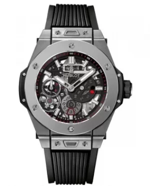 image of Hublot Big Bang Meca-10 Skeleton Dial Rubber Strap Mens Watch 414.NI.1123.RX 414.NI.1123.RX