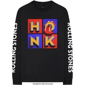 image of The Rolling Stones - Honk Album/Sleeves Mens Large Sweatshirt - Black