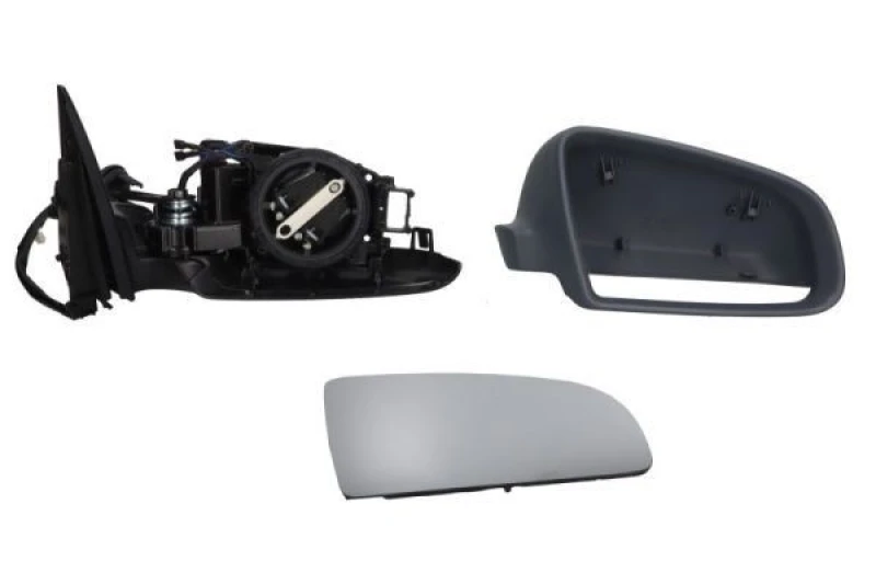 Image of BLIC 5402-04-1121798P Wing mirror Right, Electric, Convex, primed Outside Mirror (50)