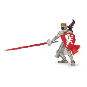 image of PAPO Fantasy World Red Dragon King Toy Figure, Three Years or Above, Multi-colour (39386)