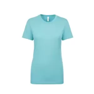 Image of Next Level Womens/Ladies Ideal T-Shirt (L) (Tahiti Blue)