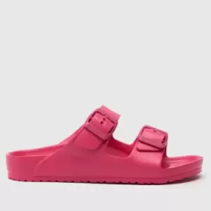 image of BIRKENSTOCK Pink Arizona Eva Girls Junior Sandals