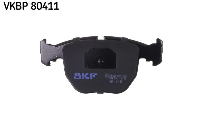 Image of SKF Brake pad set SKF VKBP 80411