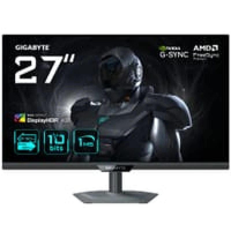 Image of Gigabyte G27U 274K Ultra HD SS IPS 160Hz/320Hz Dual Mode FreeSync/G-SYNC Widescreen Gaming Monitor