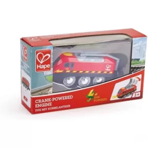 Image of Hape Crank-Powered Train Toy