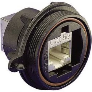 Image of Bulgin PX0833 RJ45 equipment Fitting Socket IP68 RJ45 Socket build in