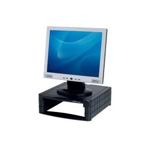 image of 34 100mm Storage Stackable Monitor Screen Riser Black