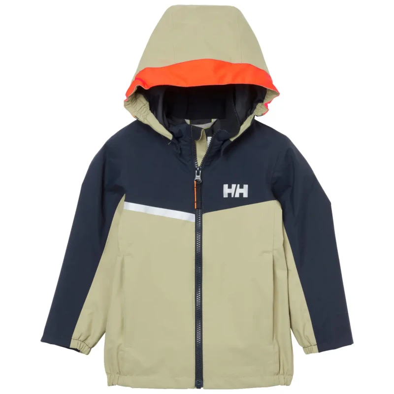 Image of Waterproof jacket mini child Helly Hansen Shelter HT Vert Unisex 6 ans