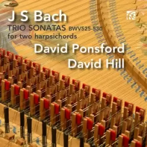 Image of JS Bach Trio Sonatas BWV525-530 for Two Harpsichords by Johann Sebastian Bach CD Album