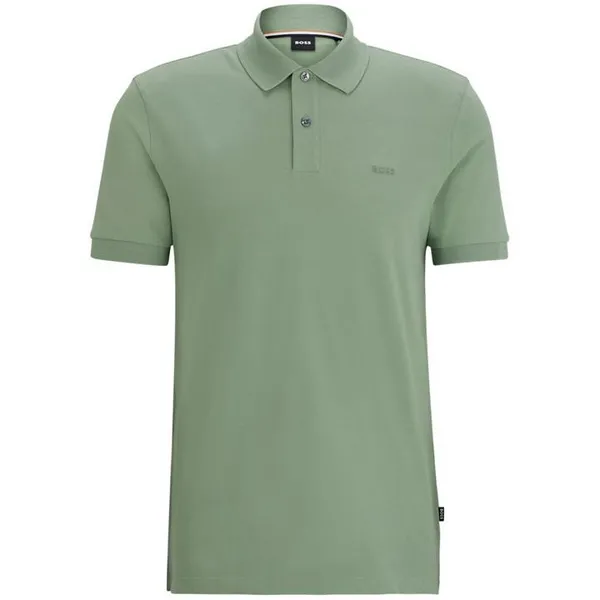 Boss Pallas Polo Shirt Short Sleeve Polos Small Green 54370574350