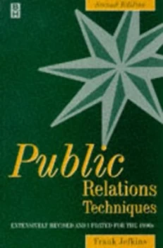 Image of Public Relations Techniques by Frank William Jefkins Paperback
