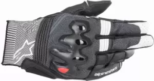 Image of Alpinestars Morph Sport Motorcycle Gloves, black-white, Size 2XL, black-white, Size 2XL