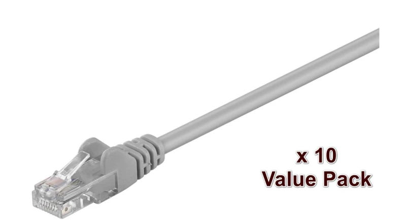 Image of Microconnect V-UTP5005VP networking cable Grey 0.5 m Cat5e U/UTP (UTP)