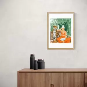 Image of East End Prints Jungle Vacay II Print Green