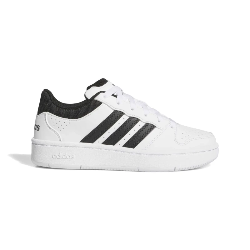 Image of Adidas Kids logo trainers adidas Hoops Classic Blanc Unisex 36