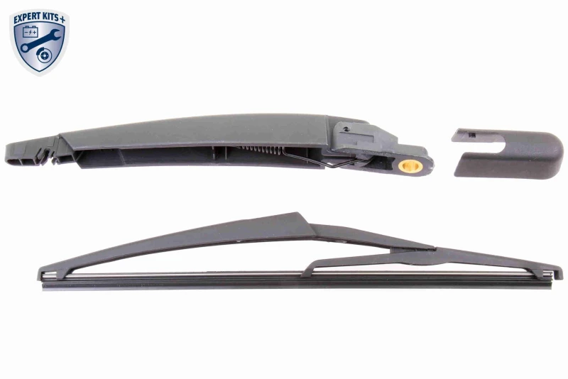 Image of VAICO V30-3034 Wiper Arm Set, window cleaning with cap GRP (Glass fibre Reinforced Plastic), PBT Wiper Arm Set,window cleaning (6545)