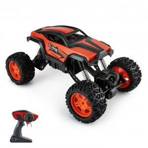 Image of Radio Controlled Rock Crawler with Adjustable Chassis 1:12