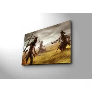 Image of 4570NTVC-5 Multicolor Decorative Canvas Painting