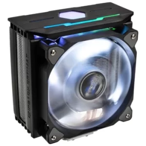 image of Zalman CNPS10X Optima II Tower CPU Cooler Black White LED Fan RGB