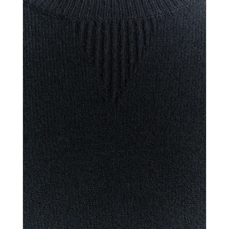 Image of Lyle and Scott Mens Knitted Crew Neck Jumper Deep Sepia male XS
