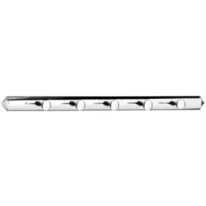 Image of 5 Hook Sleek Wall Hanger - Premier Housewares