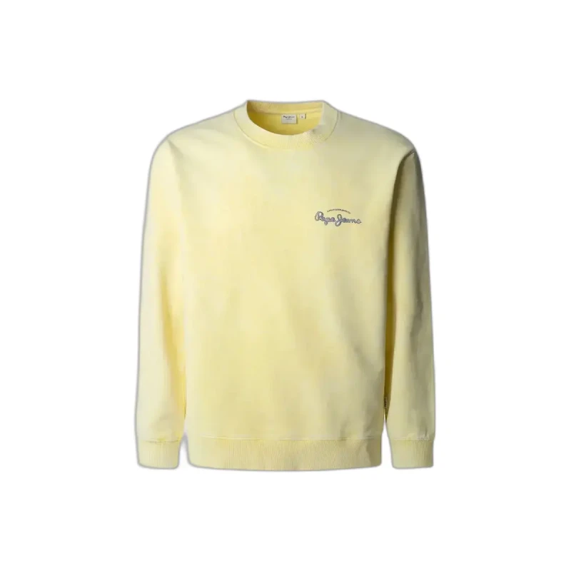 Image of Pepe Jeans Round neck sweatshirt Pepe Jeans Terrel Jaune Male L