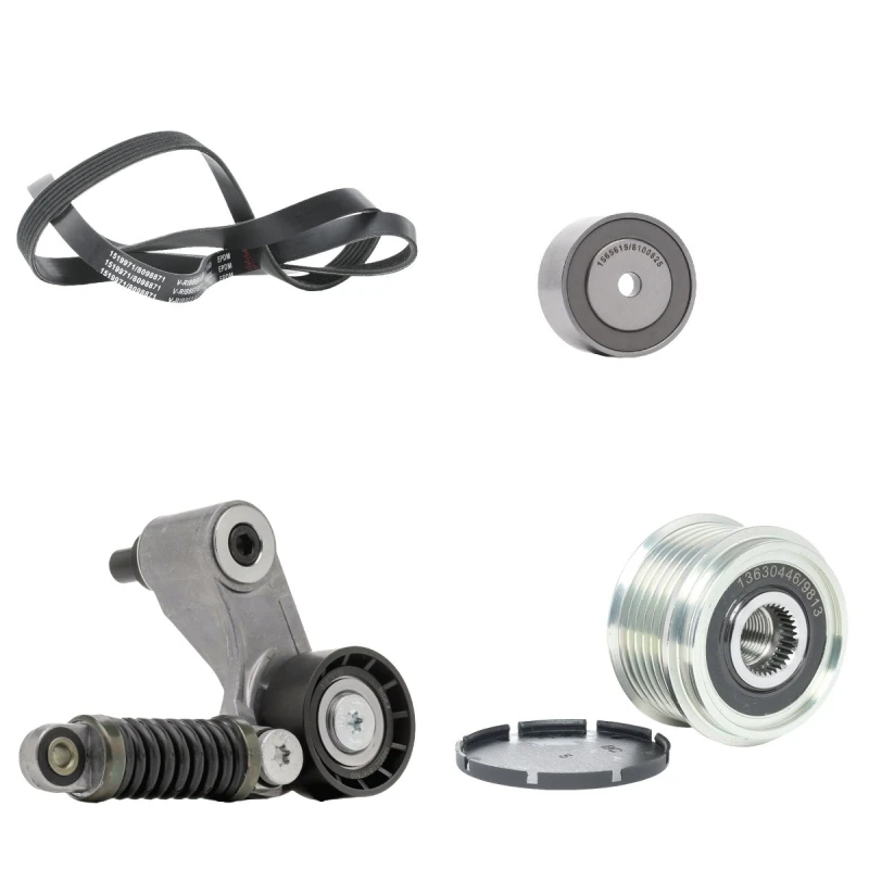 Image of RIDEX 542R0791 V-ribbed belt set V-Ribbed Belt Set (542)