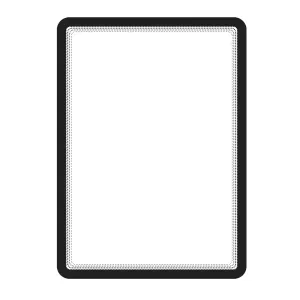 Image of Tarifold Magnetic Framed A4 Pockets Black PK5