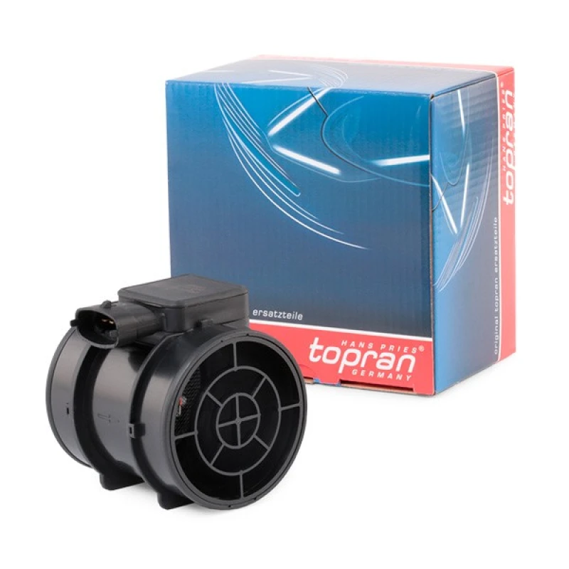 Image of TOPRAN 206 617 Mass air flow sensor with housing, with integrated grille Air Mass Sensor (3926)