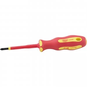 Image of Draper Expert Ergo Plus VDE Insulated Phillips Screwdriver PH1 80mm
