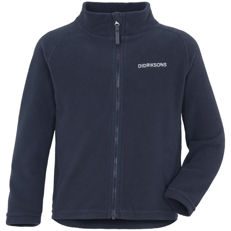 Image of Full zip kids' hoodie Didriksons Monte Bleu Male 9/10 ans