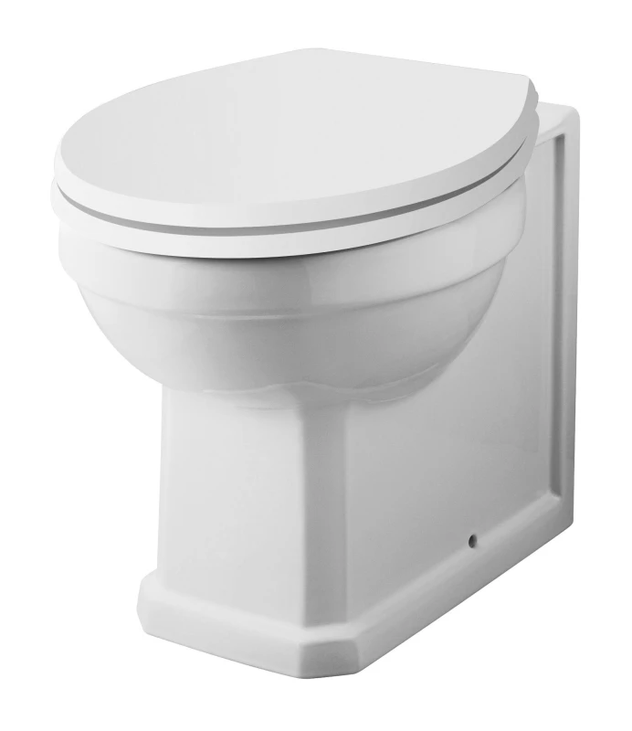 Image of Balterley Traditional Back To Wall Toilet Pan - White White