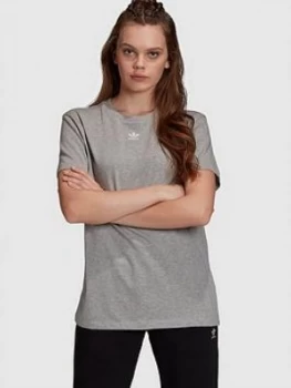 Image of Adidas Originals Trefoil Essentials T-Shirt - Grey