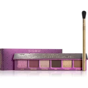 image of Sigma Beauty Magnifique Eyeshadow Palette Eyeshadow Palette (with Brush)